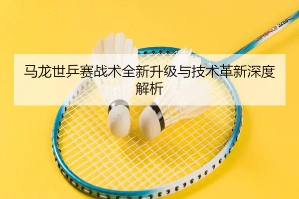 马龙世乒赛战术全新升级与技术革新深度解析